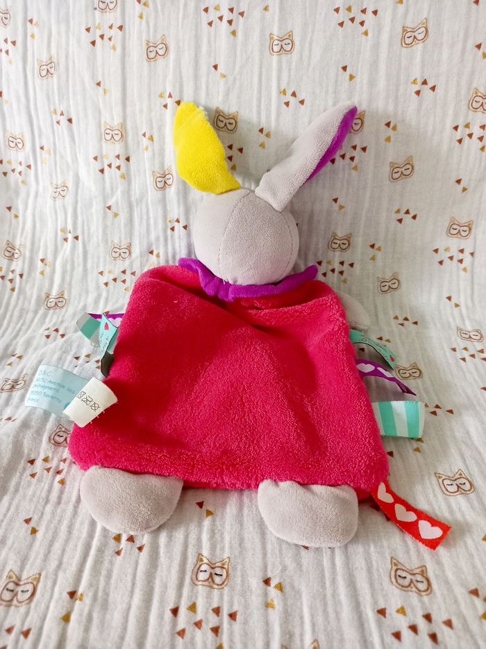 Doudou lapin Baby Nat Lapin d'amour - photo numéro 2