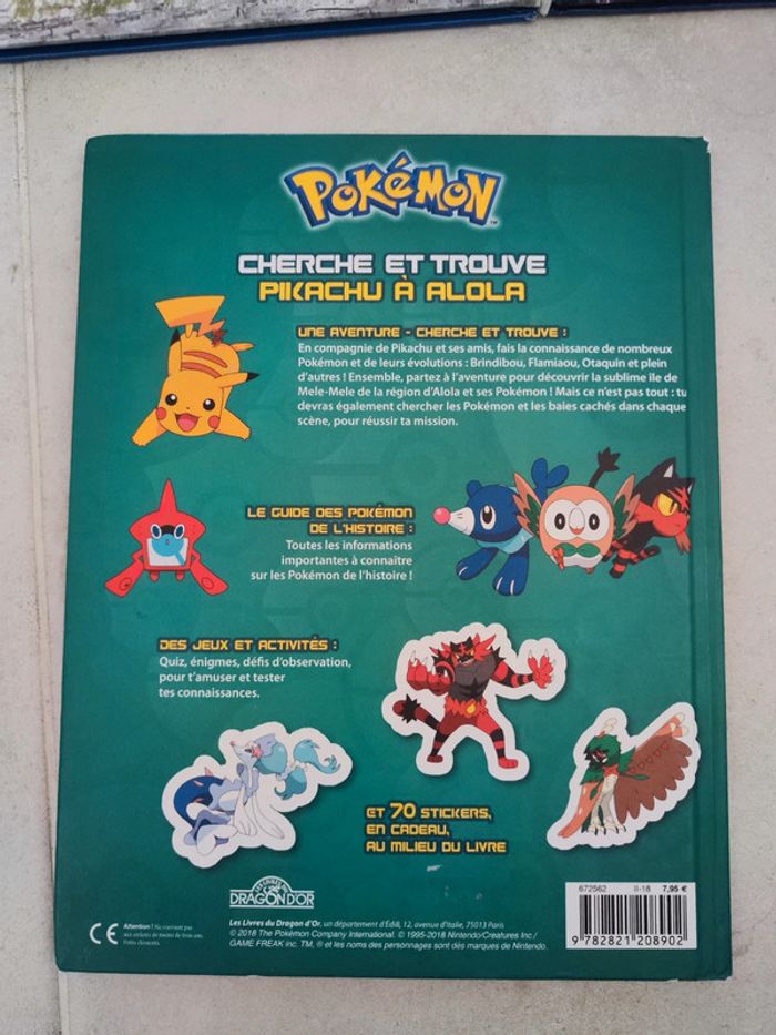 Lot livres pokémon - photo numéro 3