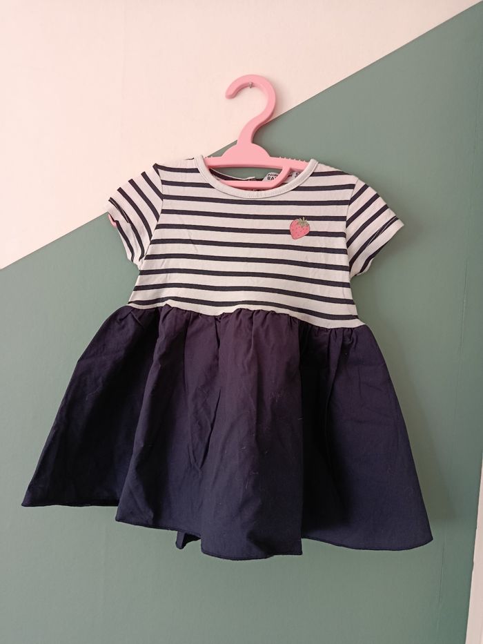 Robe manche courte
