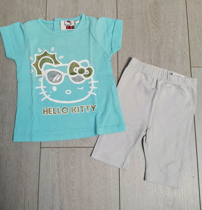 Tee shirt manches courtes Hello Kitty