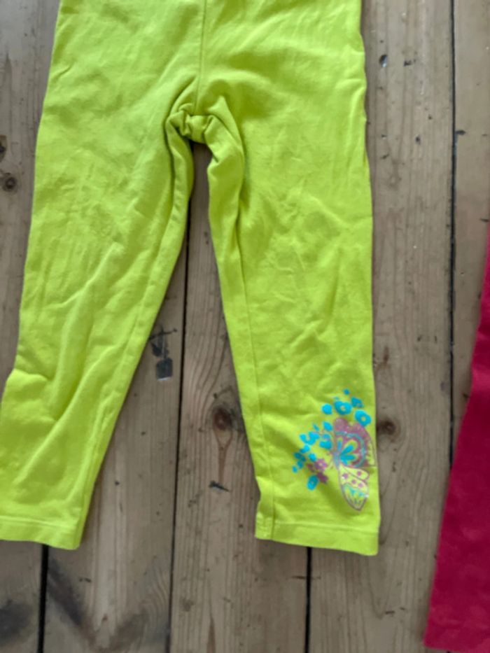 Lot de deux leggings, six ans - photo numéro 2