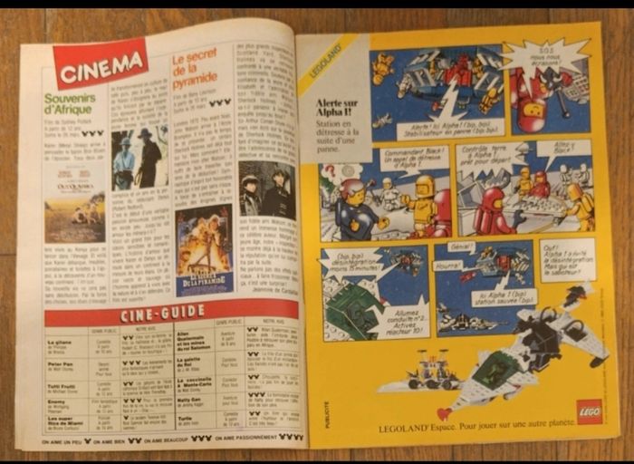 Ancien journal de mickey avec cadeau Disney star Peter pan N°1761 - 1986 vintage - photo numéro 5