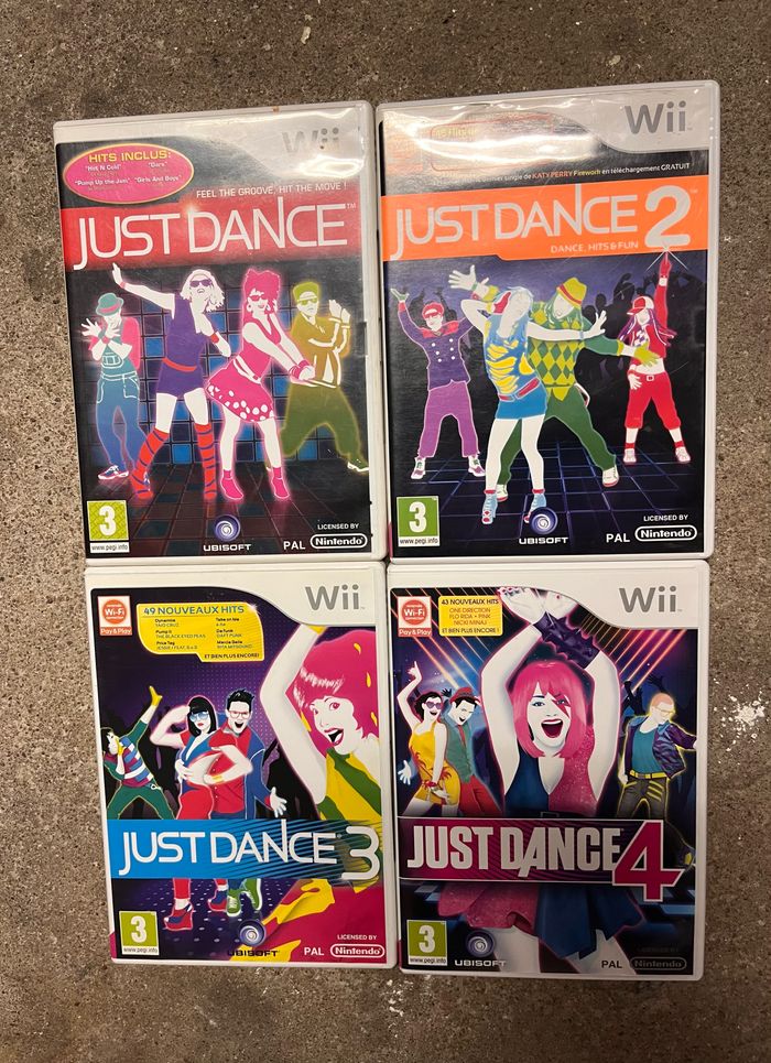 Jeux console wii just dance