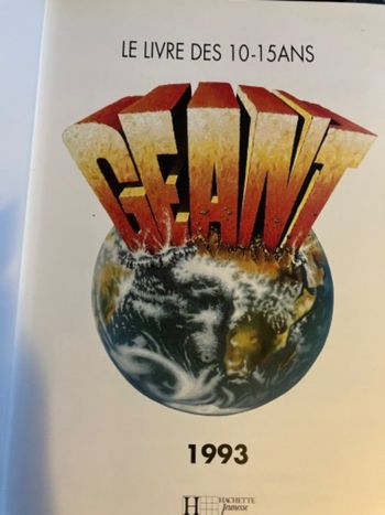 Livre Géant 1993