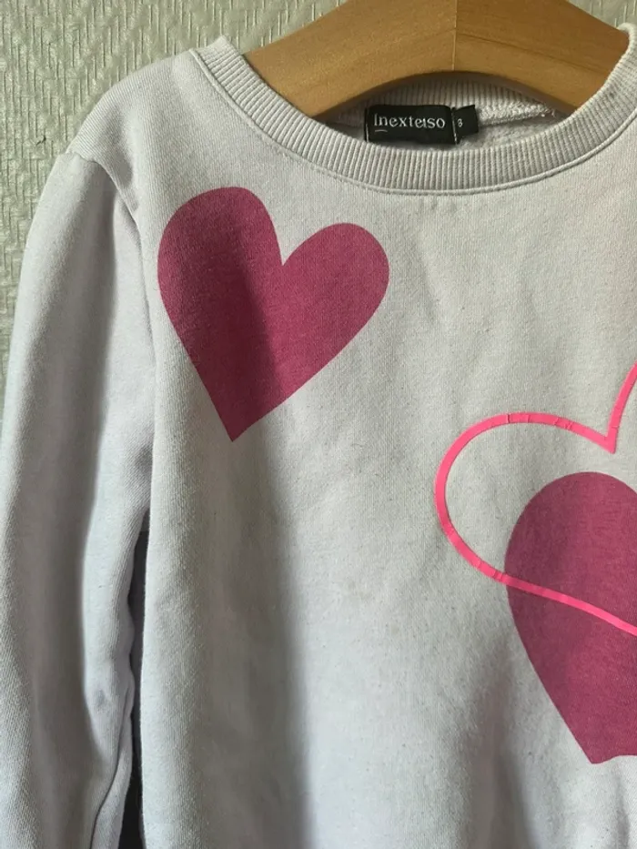 Pull Sweat cœur 8 ans - photo numéro 8