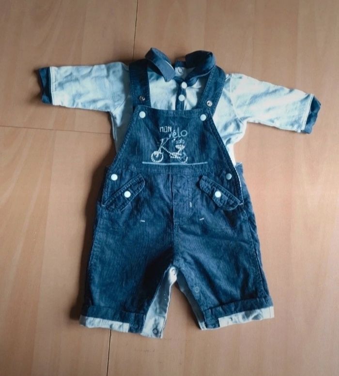 Ensemble garçon 1 mois (54 cm)