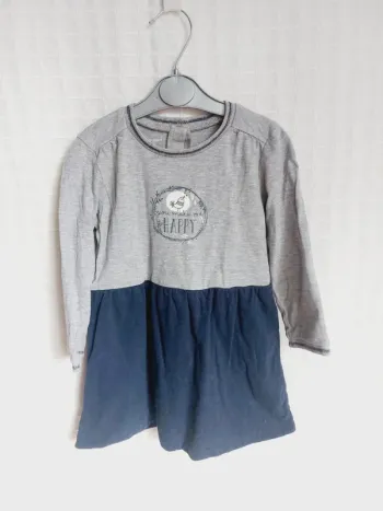 Robe manches longues Vertbaudet 2 ans