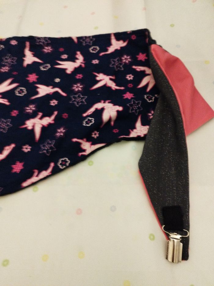 Foulard fille fée clochette mi-saison,hiver - photo numéro 2