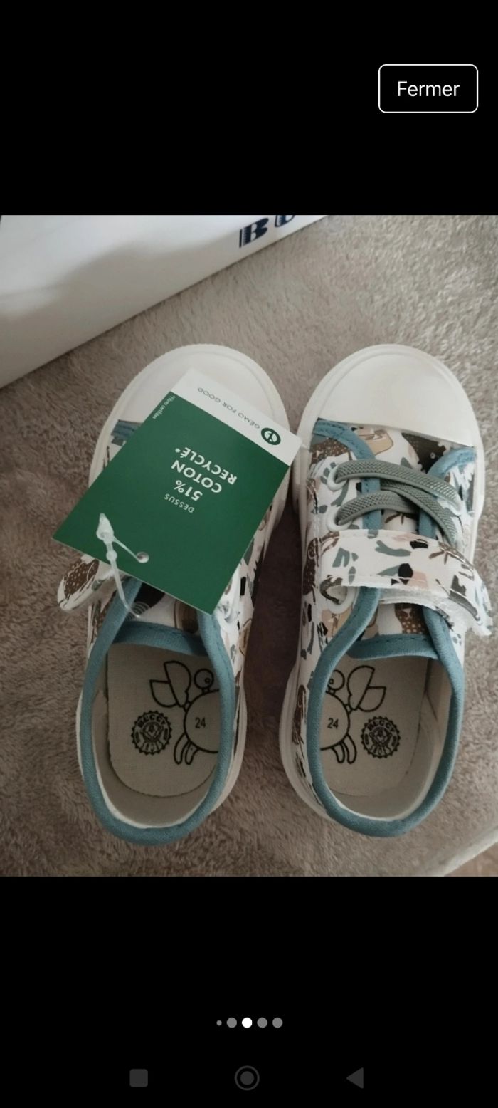 Chaussures neuves Gémo garçon pointure 24 - photo numéro 7