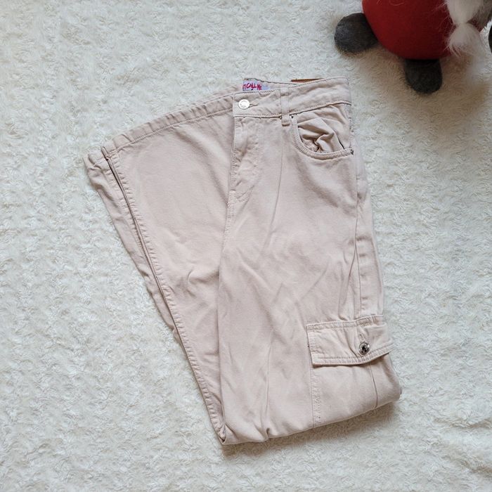 Jean cargo évase 34