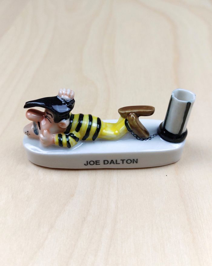 Porte bougie anniversaire Joe Dalton Lucky Luke LLL 99 céramique