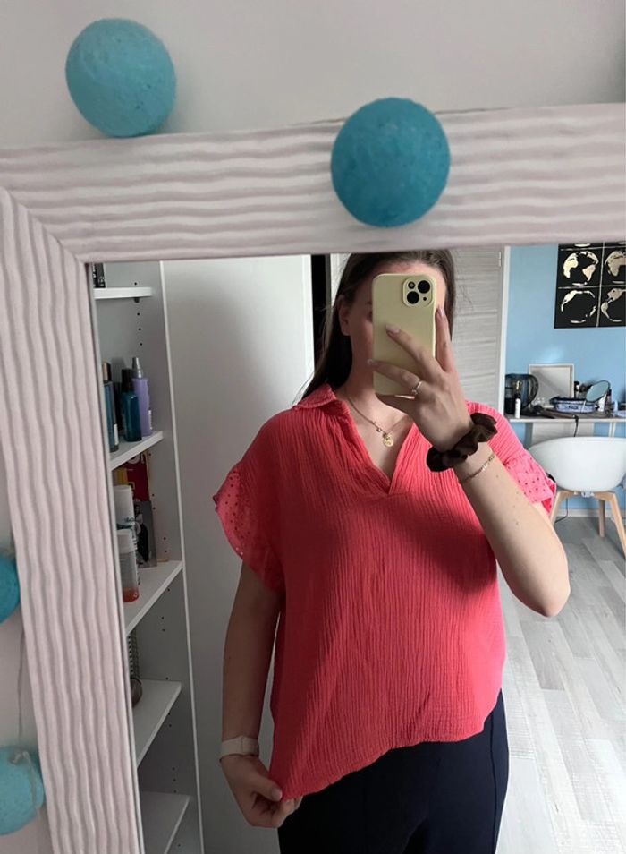 Blouse légère et originale de boutique indépendante - Taille Unique - photo numéro 2