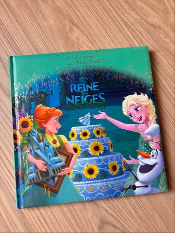 Livre La reine des neiges -Une fête givrée