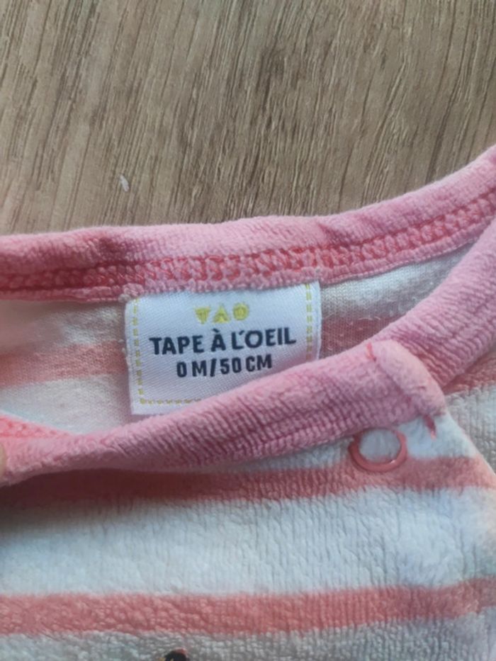 Grenouillère pyjama velours - photo numéro 3