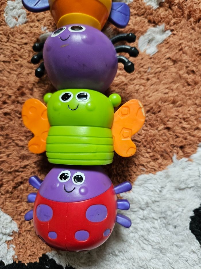 Lot de 5 insectes aimantés- Lamaze - photo numéro 3