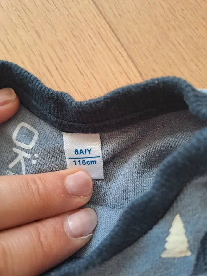 Lot 2 pyjamas hiver 6 ans - photo numéro 10
