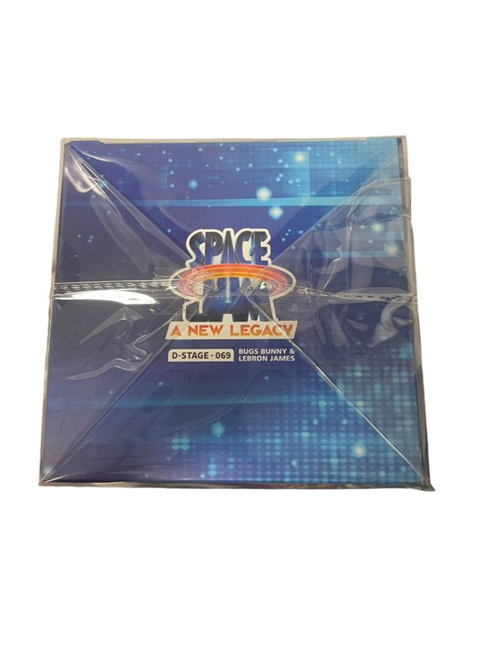 Space Jam A New Legacy Diorama Stage 069 Bugs Bunny & Le Bron James Beast Kingdom neuf - photo numéro 5