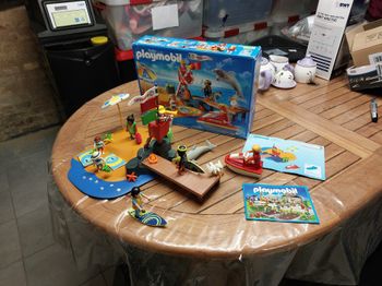 Plage et sauveteurs playmobil 