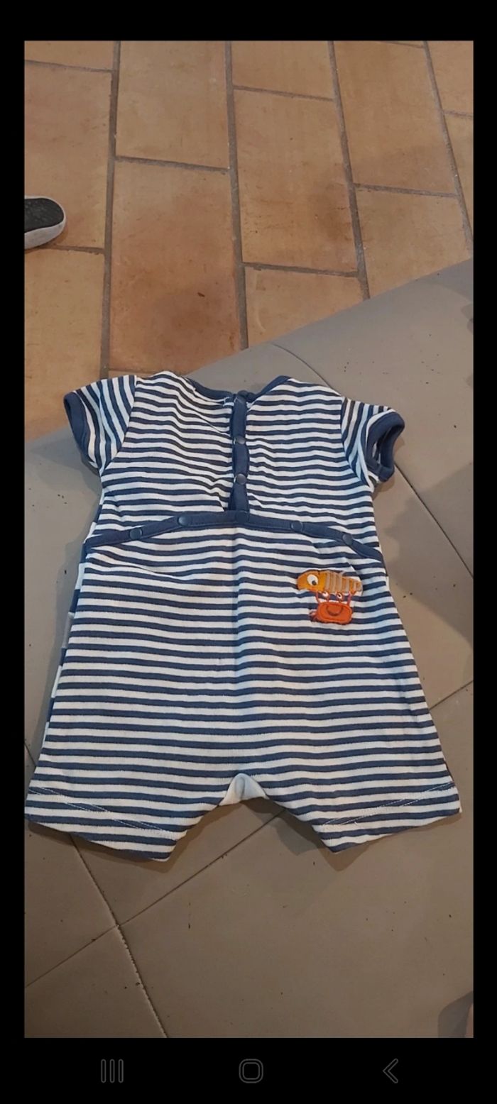 Bodie ou pyjama ete 1 mois - photo numéro 4