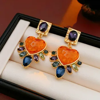 Boucles d oreilles baroque