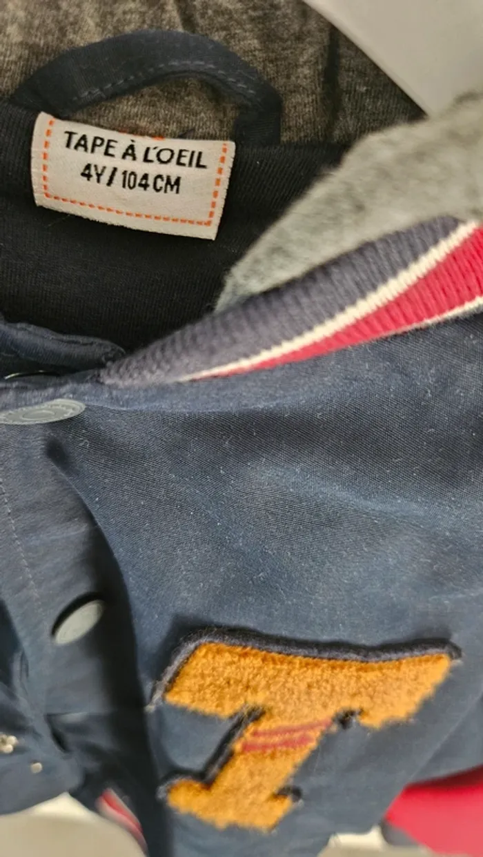 Veste enfant garçon, taille 4 ans, Tape-à-l'oeil - photo numéro 2