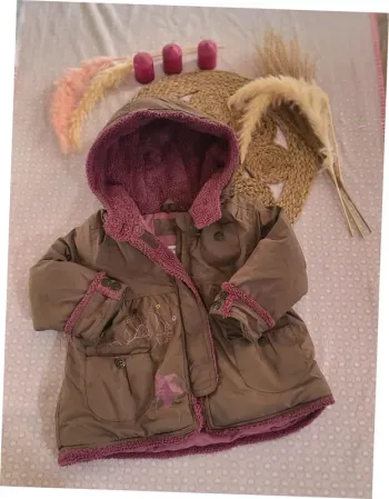 Manteaux capuche 18 mois