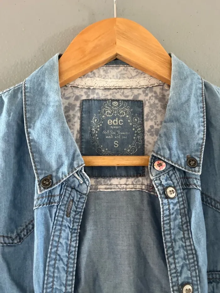 Chemise  edc by esprit en S - photo numéro 2