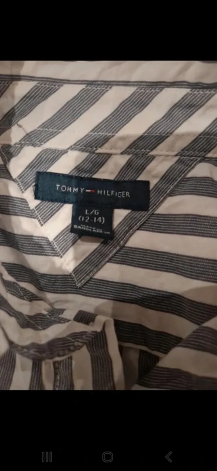 Chemise garçon 12 ans tommy hilfiger très bon état - photo numéro 5