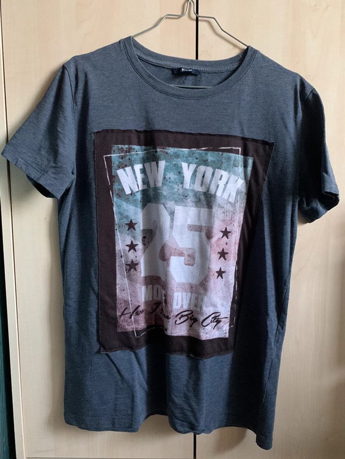 T-shirt Kiabi Bleu Marine - Taille S