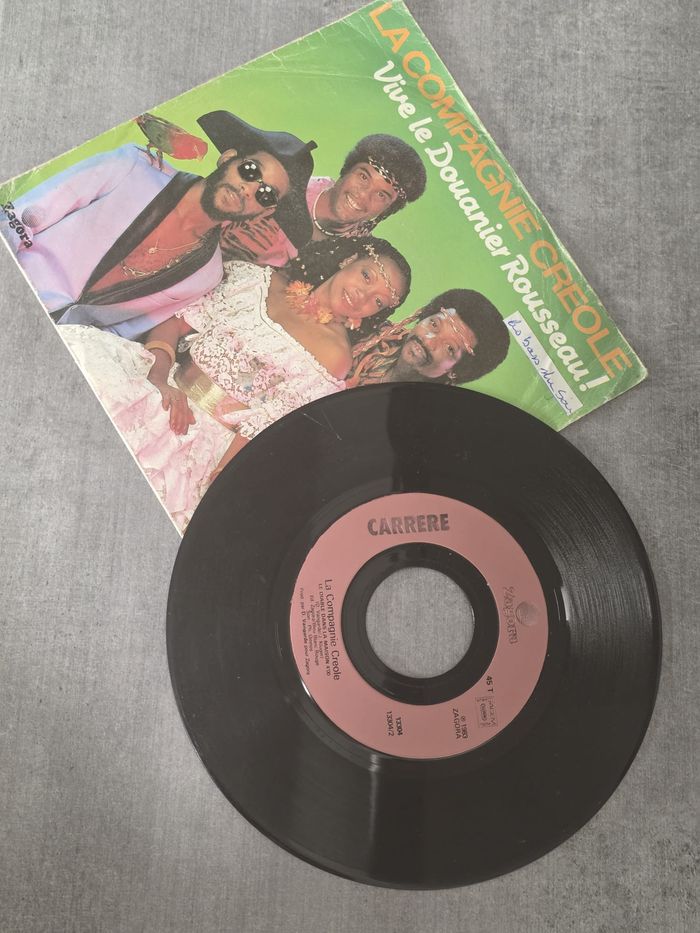 🎶 La Compagnie Créole – Vive le Douanier Rousseau ! (45 tours vinyle) - photo numéro 3