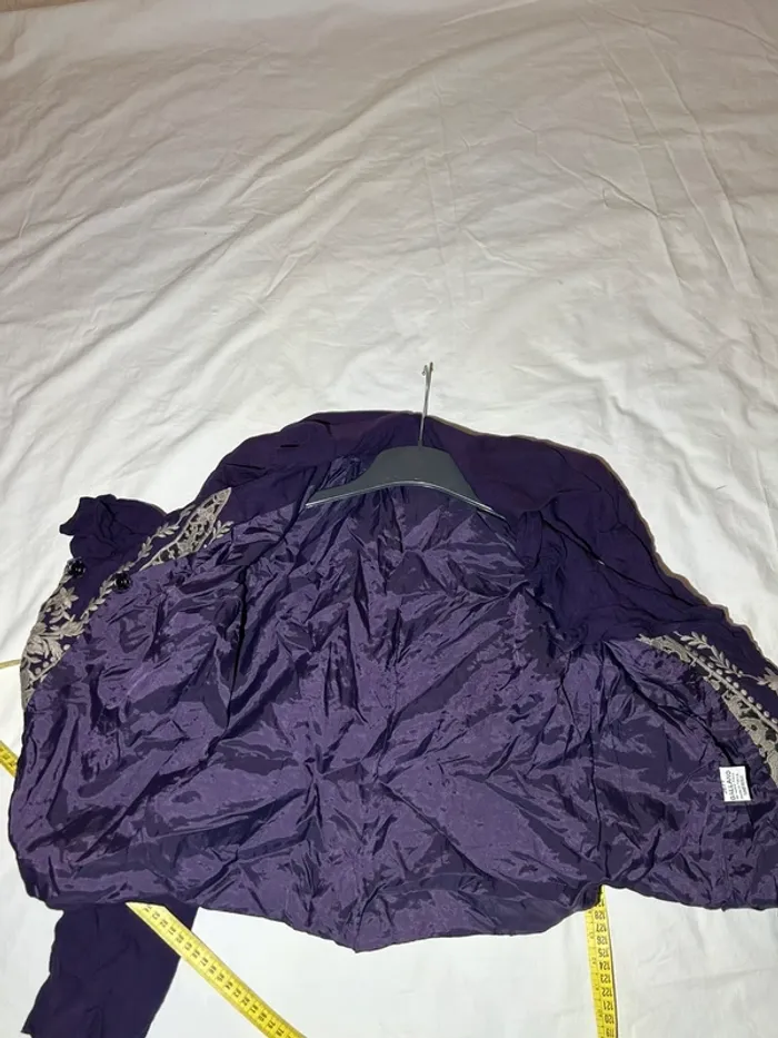 Blazer jeff gallano vintage en viscose - photo numéro 9