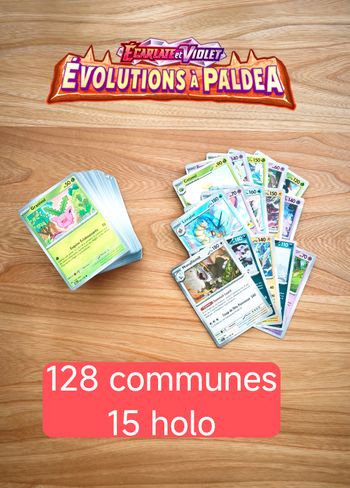 Pokémon Évolution à Paldea lot de cartes