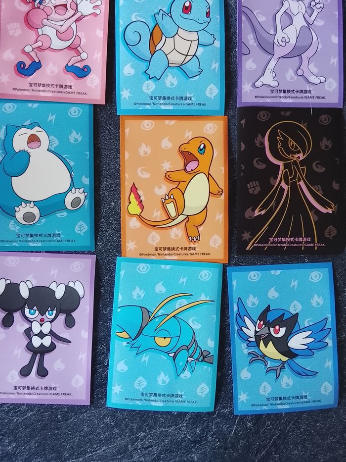 Sleeve pokemon chinois - photo numéro 3