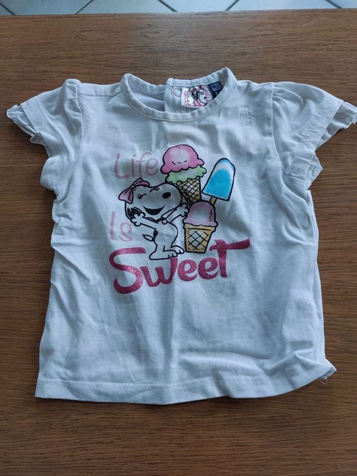 Tee shirt 6/9mois