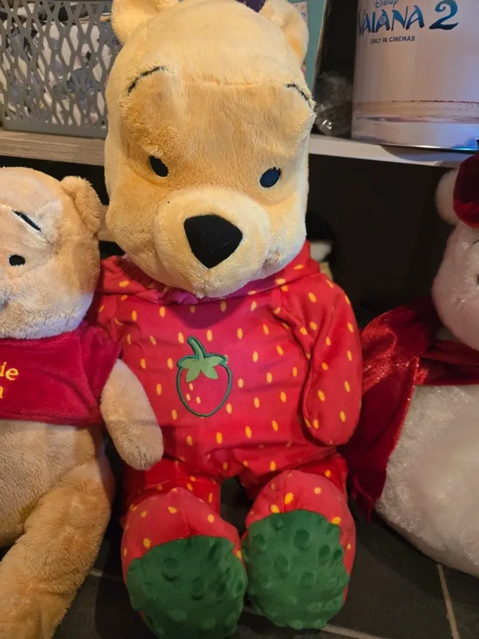 Lot peluches winnie l’ourson disney - photo numéro 9