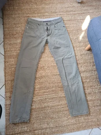 Pantalon coton et lin Eden Park