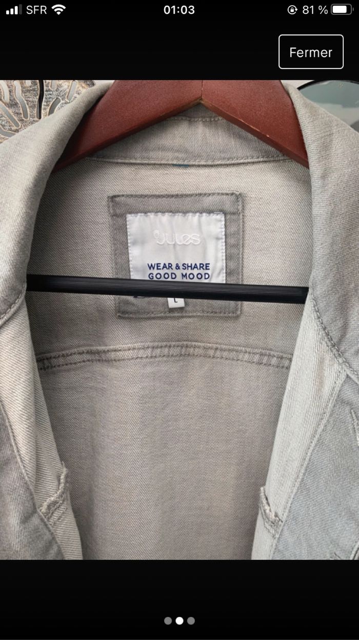 Veste en jean - photo numéro 2