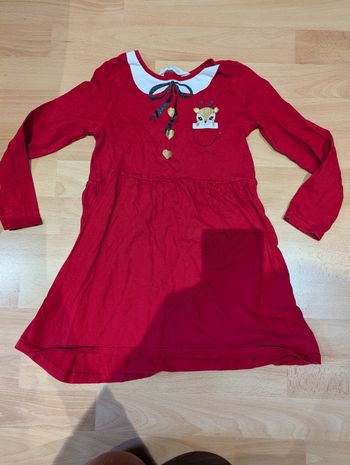 Robe de Noël petit renne Zara 4-6 ans