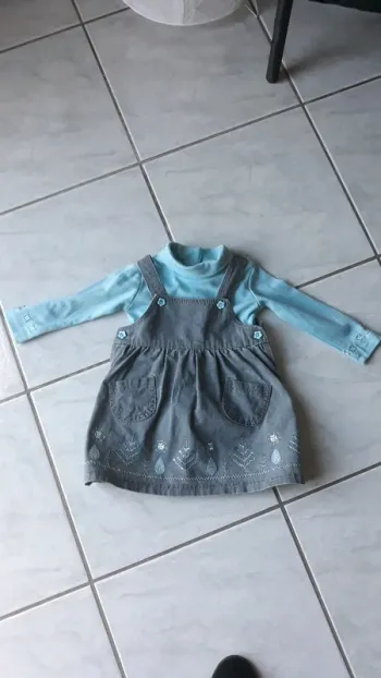 Robe et son bodie manche longue