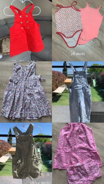 Gros lot vêtements 18 mois