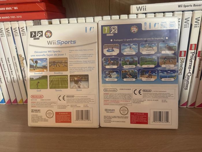 Lot 2 jeux Wii wii sports & Wii sports resort - photo numéro 4