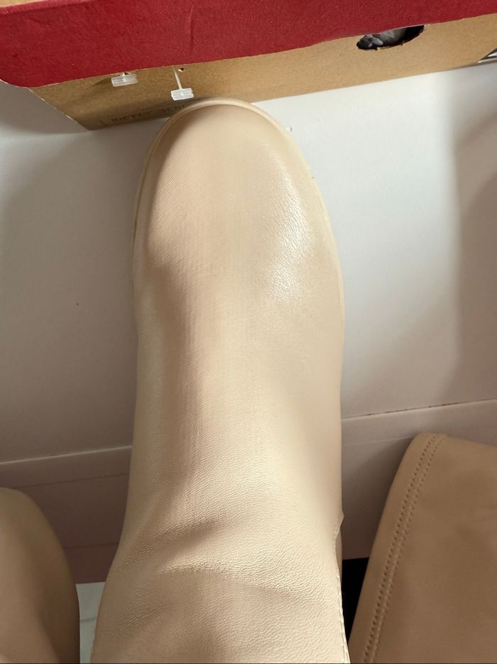 Botte femme beige - photo numéro 5