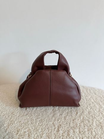 Sac polene numéro 9 mini bordeaux