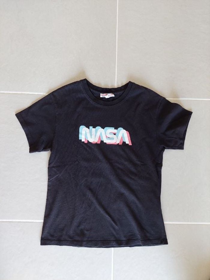 T-shirt noir NASA Jennyfer taille S / 36