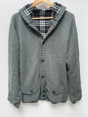 Rip Curl button up hoodie cardigan Mens L