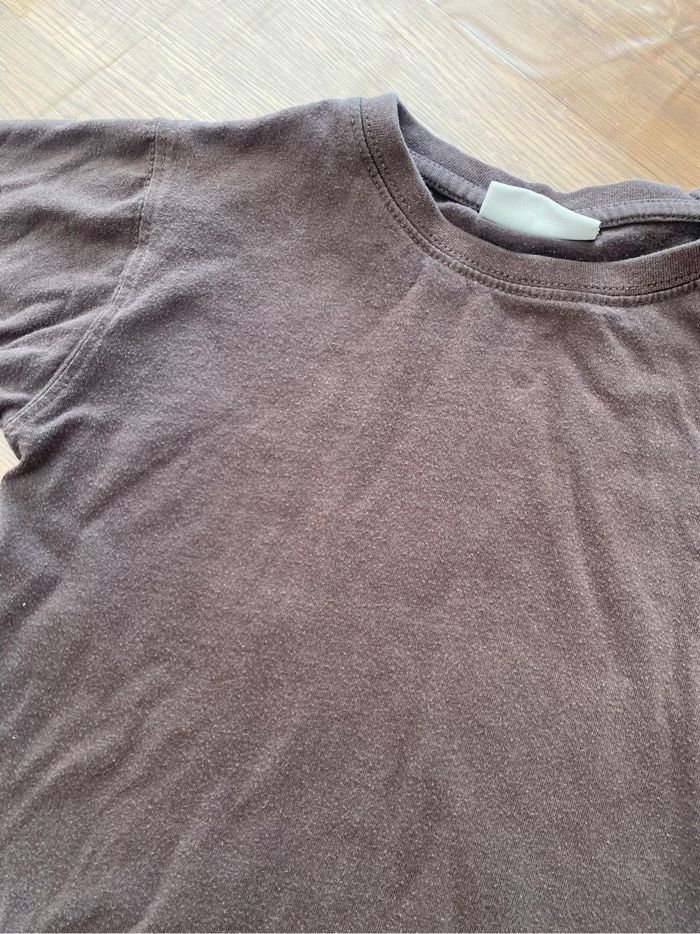 Tee shirt marron 6ans - photo numéro 2