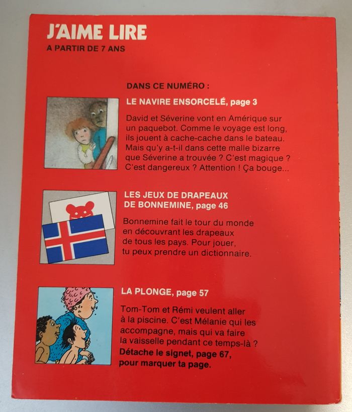 J'aime Lire N° 053 - Le navire ensorcelé (juin-81) - photo numéro 2