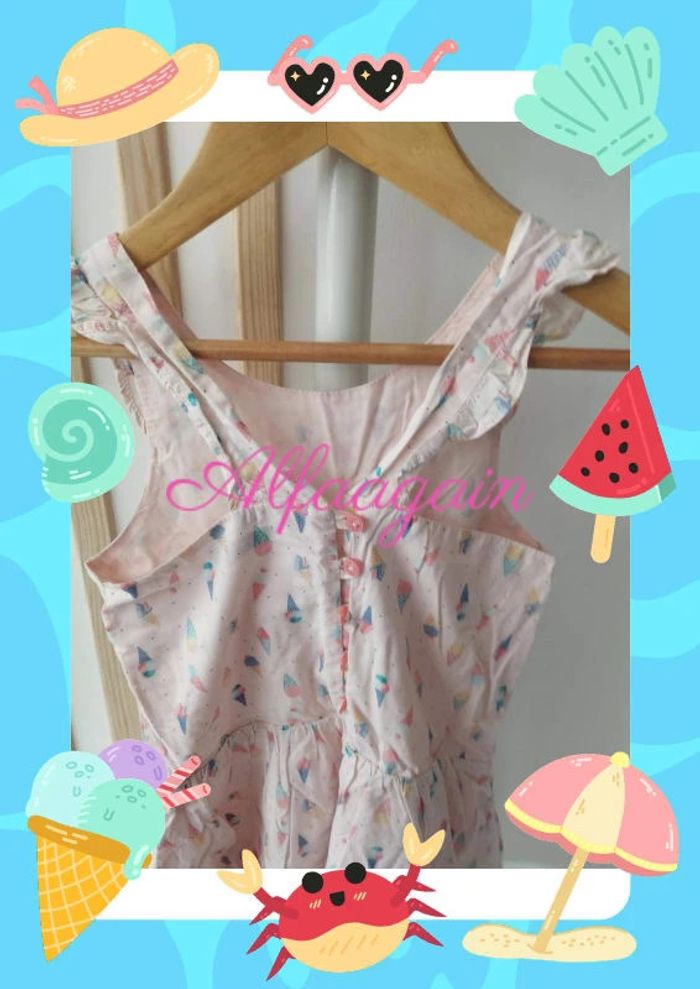 Ensemble robe gilet chapeau sergent major 5ans - photo numéro 8