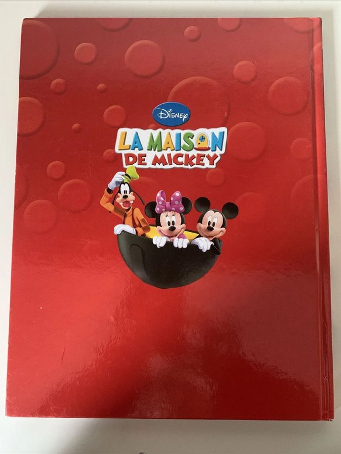 Livre Enfant La maison de Mickey n°11 - Le Rouge ! Disney Junior - Altaya - photo numéro 2