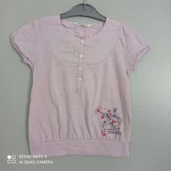 T-shirt lilas 4ans